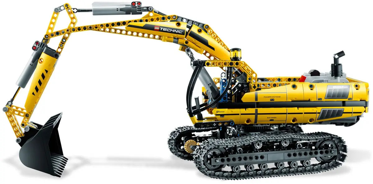 LEGO Technic 8043 Motorized Excavator set, image 15