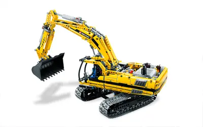 LEGO Technic 8043 Motorized Excavator set, image 5