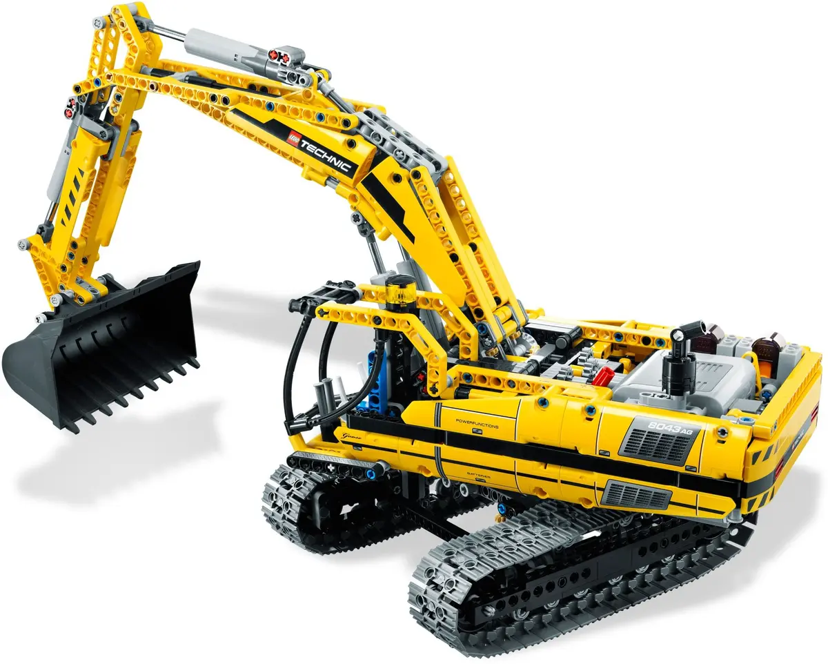 LEGO Technic 8043 Motorized Excavator set, image 12