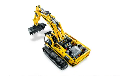 LEGO Technic 8043 Motorized Excavator set, image 9