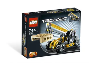 LEGO Technic 8045 Mini Telehandler set, image 4