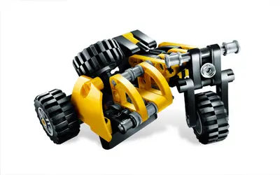LEGO Technic 8045 Mini Telehandler set, image 6