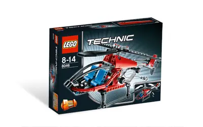 LEGO Technic 8046 Helicopter set, image 4