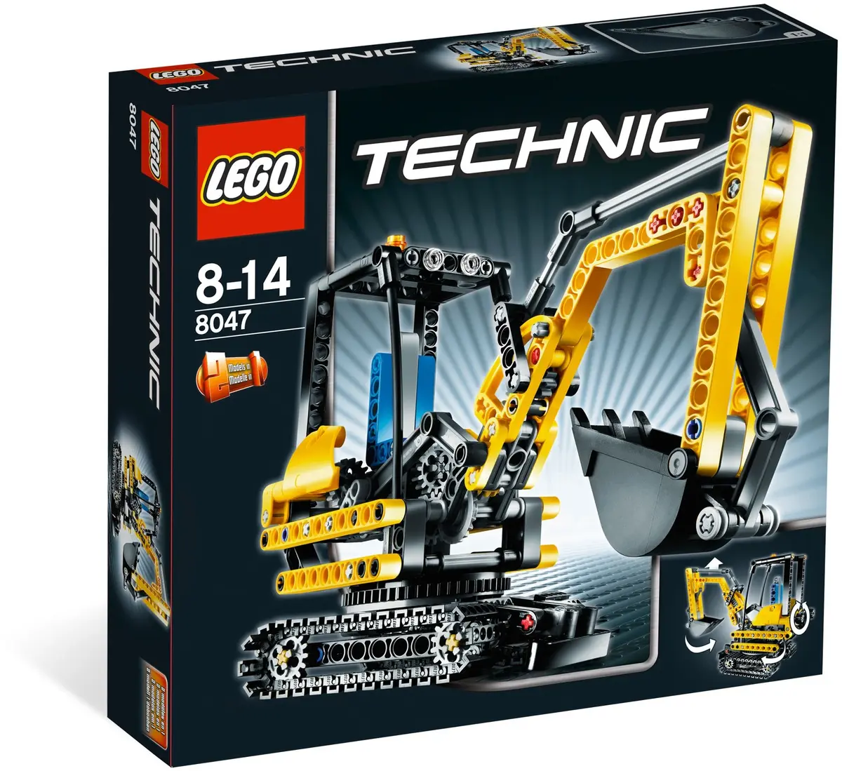 LEGO Technic 8047 Compact Excavator set, image 8