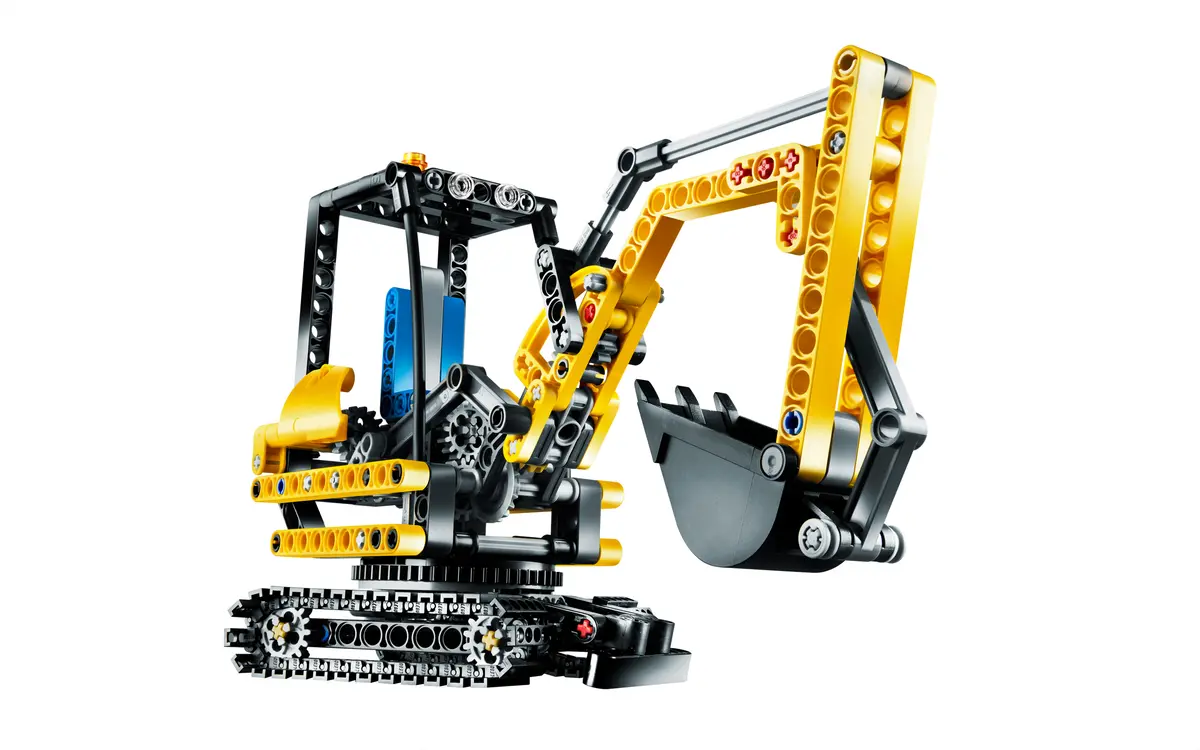 LEGO Technic 8047 Compact Excavator set, image 3