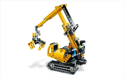 LEGO Technic 8047 Compact Excavator set, image 7