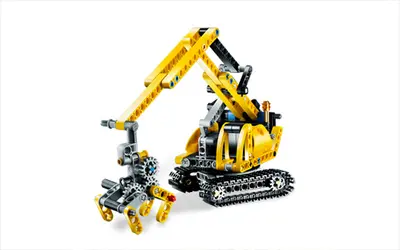 LEGO Technic 8047 Compact Excavator set, image 6