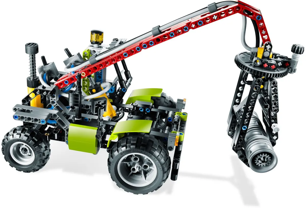 LEGO Technic 8049 Tractor with Log Loader set, image 11