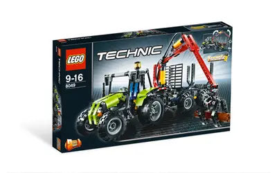 LEGO Technic 8049 Tractor with Log Loader set, image 4