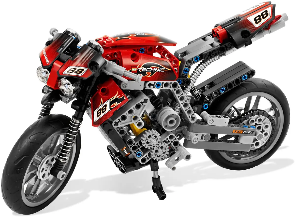 LEGO Technic 8051 Motorbike set