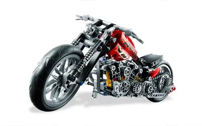 LEGO Technic 8051 Motorbike set, image 6