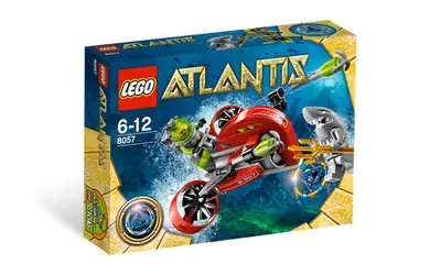 LEGO Atlantis 8057 Wreck Raider set, image 4