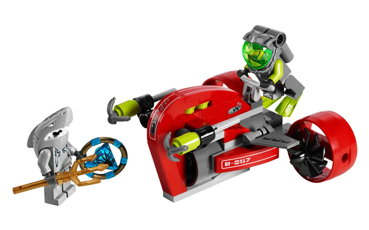 LEGO Atlantis 8057 Wreck Raider set, image 3