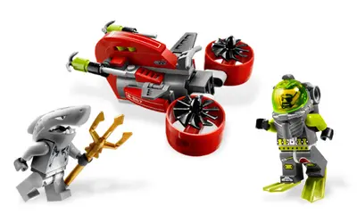 LEGO Atlantis 8057 Wreck Raider set, image 6