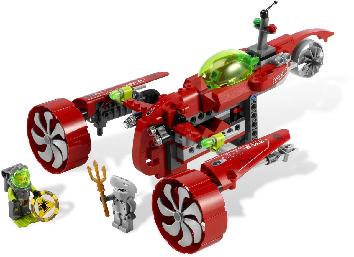 LEGO Atlantis 8060 Typhoon Turbo Sub set