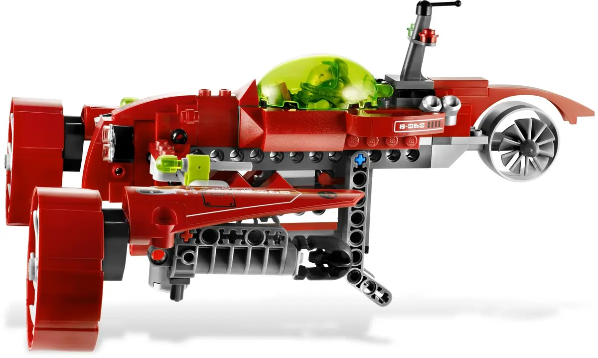 LEGO Atlantis 8060 Typhoon Turbo Sub set, image 10