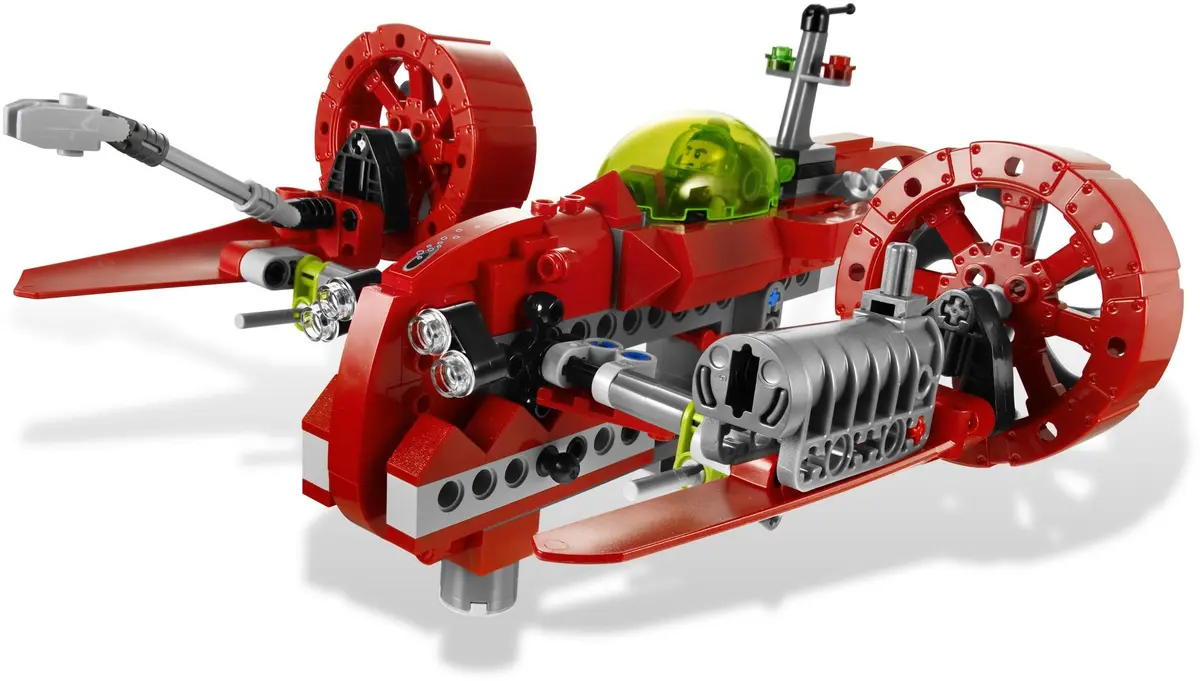 LEGO Atlantis 8060 Typhoon Turbo Sub set, image 8