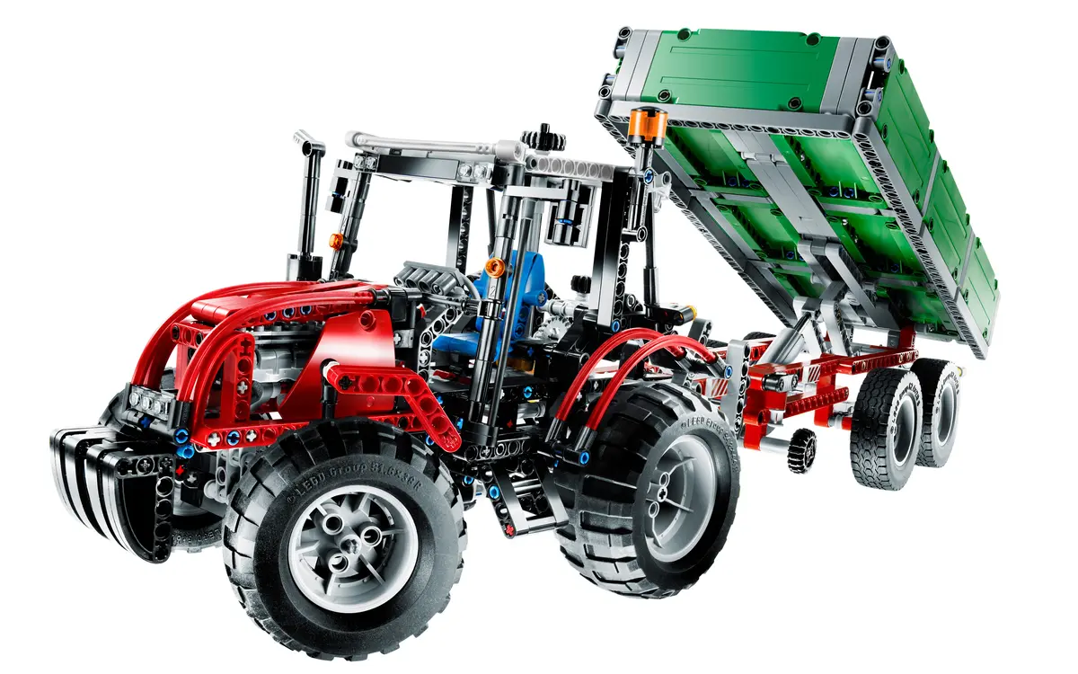 LEGO Technic 8063 Tractor with Trailer set, image 3