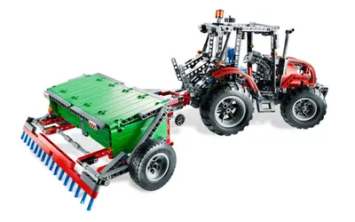 LEGO Technic 8063 Tractor with Trailer set, image 7