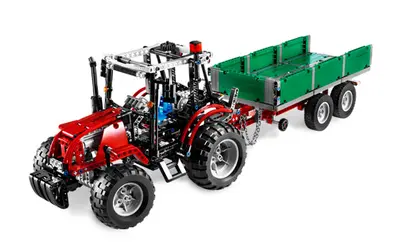 LEGO Technic 8063 Tractor with Trailer set, image 5
