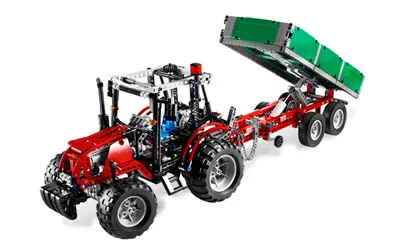 LEGO Technic 8063 Tractor with Trailer set, image 6