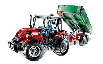 LEGO Technic 8063 Tractor with Trailer set, image 2