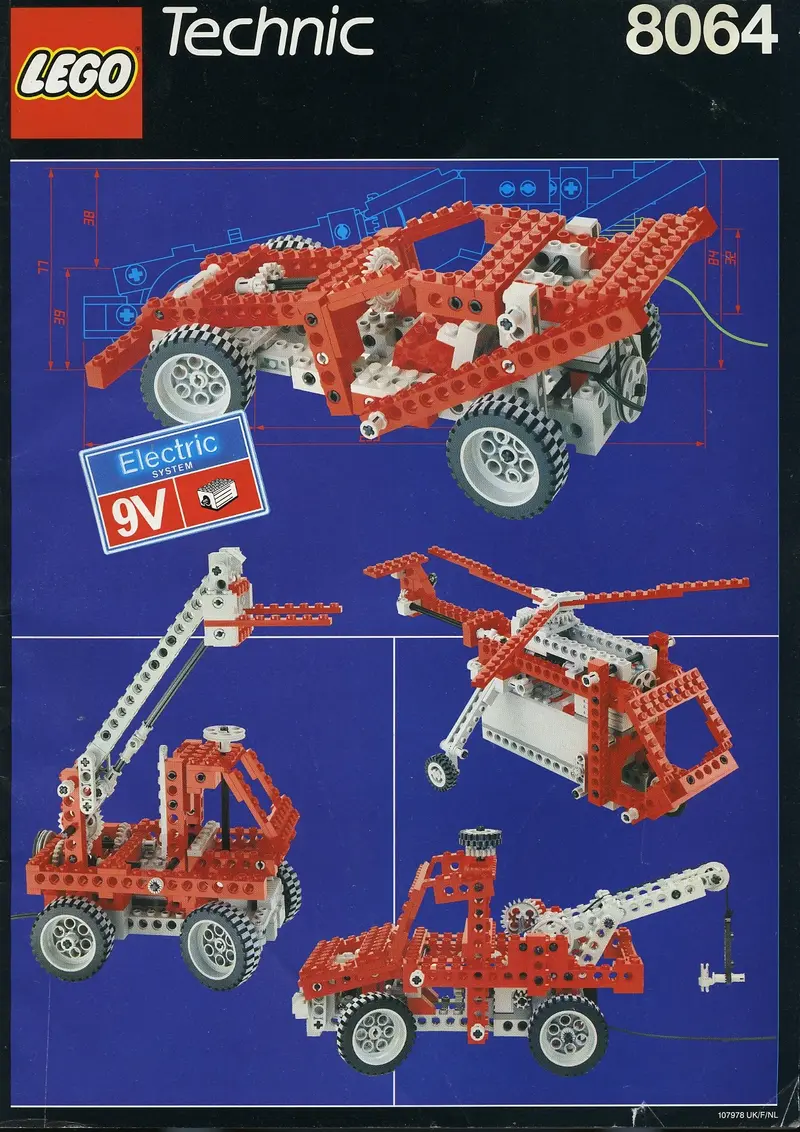 LEGO Technic 8064 Universal Motor Set set