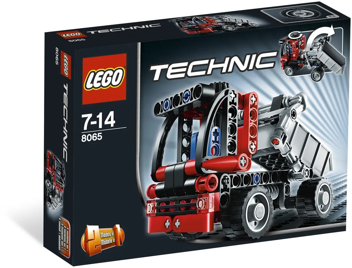 LEGO Technic 8065 Mini Container Truck set, image 9
