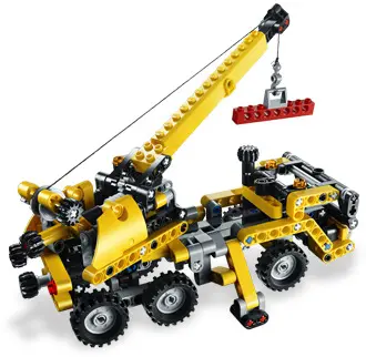 LEGO Technic 8067 Mini Mobile Crane set, image 8