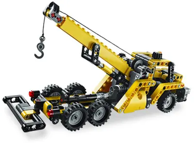 LEGO Technic 8067 Mini Mobile Crane set, image 7