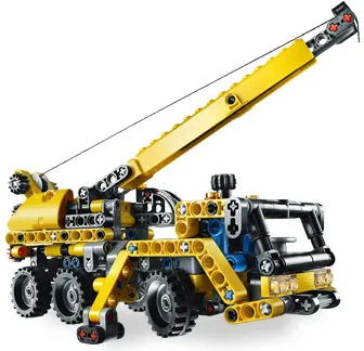 LEGO Technic 8067 Mini Mobile Crane set, image 5