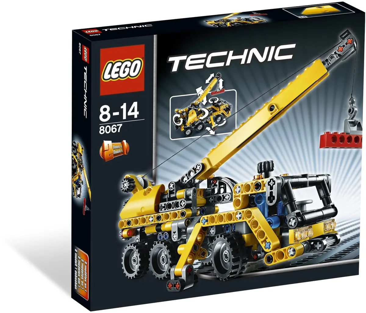 LEGO Technic 8067 Mini Mobile Crane set, image 9