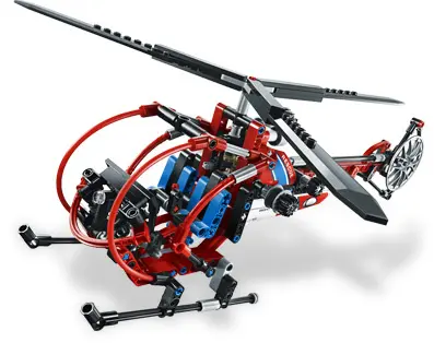 LEGO Technic 8068 Rescue Helicopter set, image 6