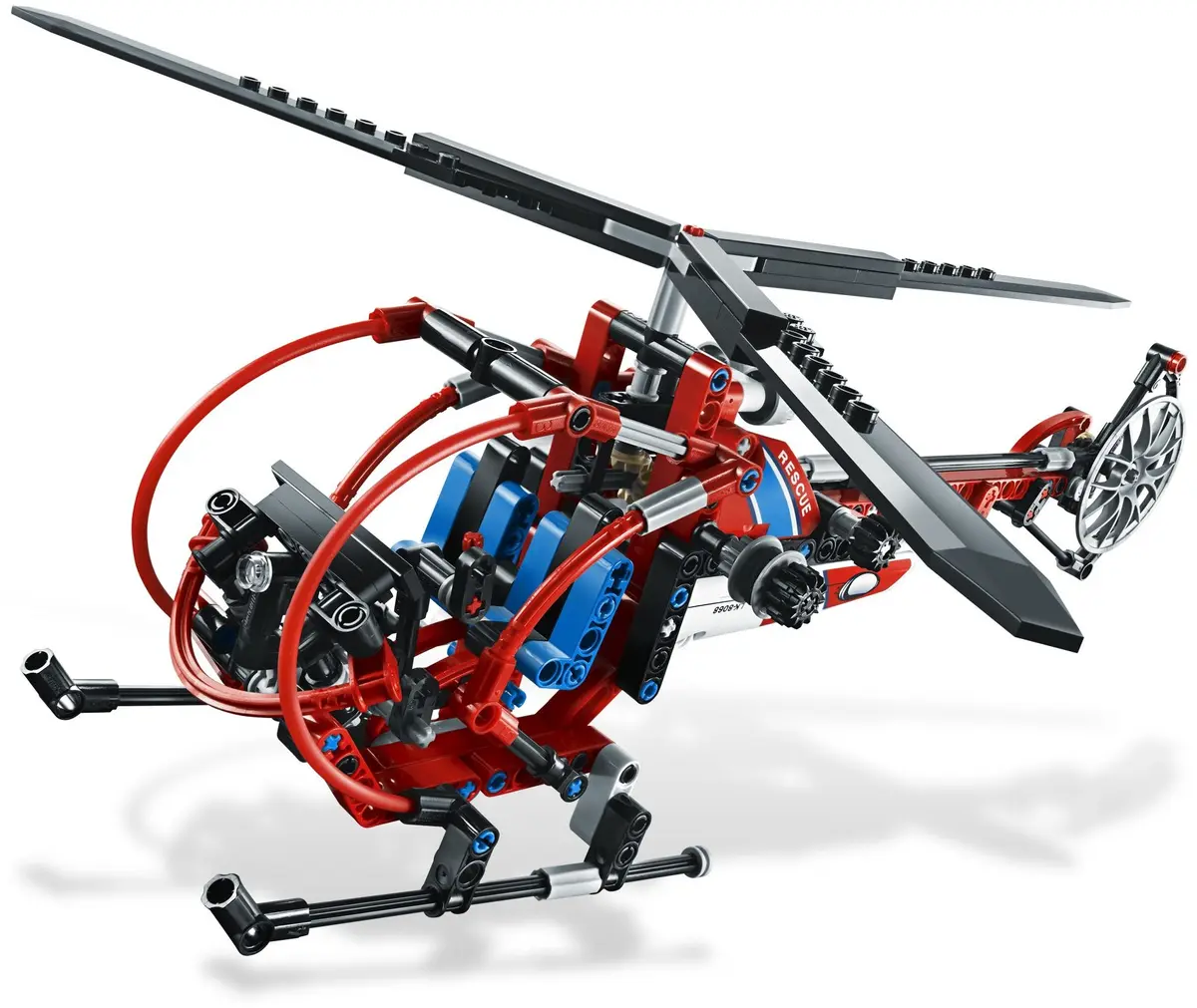LEGO Technic 8068 Rescue Helicopter set, image 12