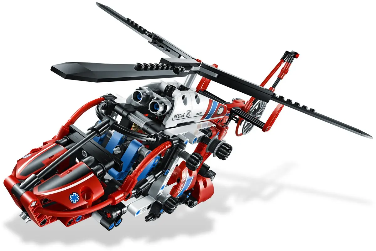 LEGO Technic 8068 Rescue Helicopter set