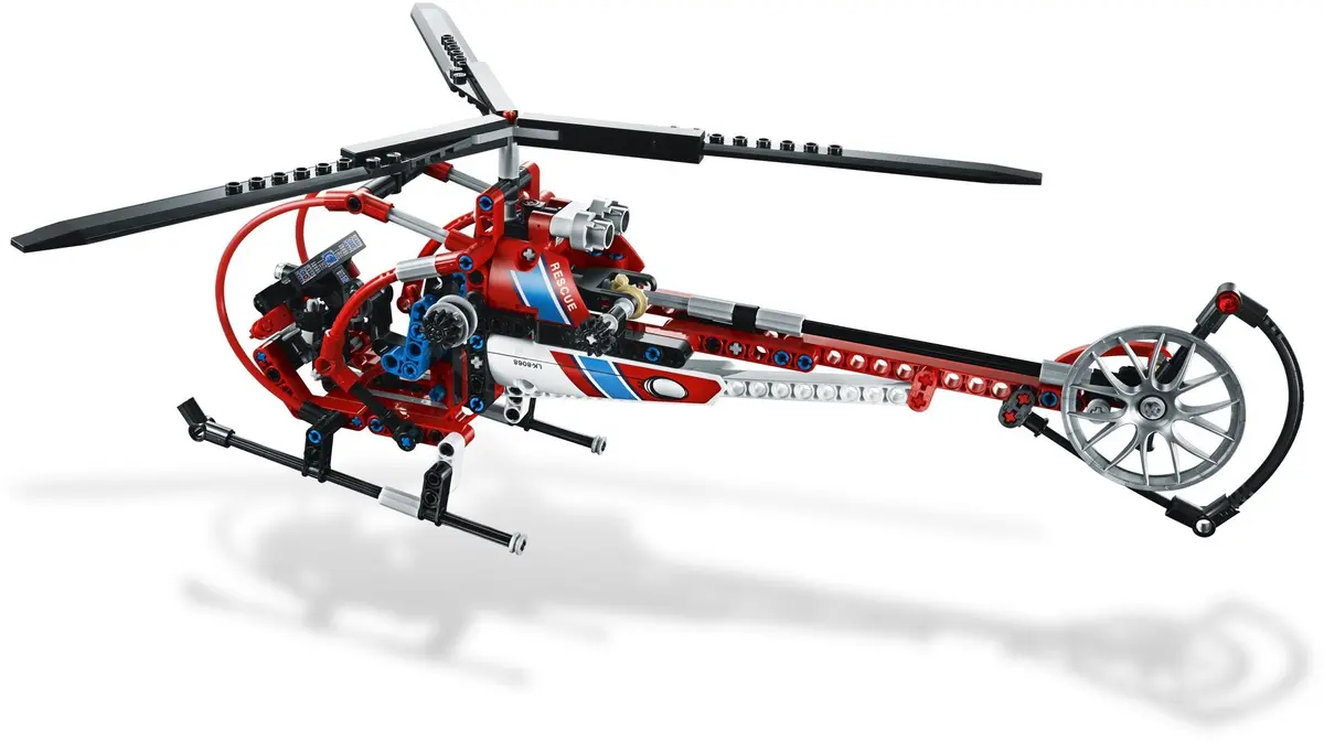 LEGO Technic 8068 Rescue Helicopter set, image 11