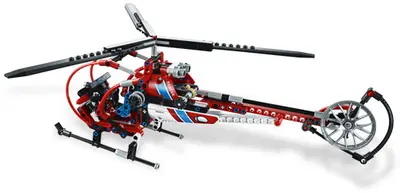LEGO Technic 8068 Rescue Helicopter set, image 8