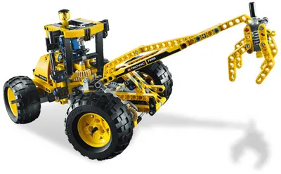 LEGO Technic 8069 Backhoe Loader set, image 6