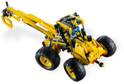 LEGO Technic 8069 Backhoe Loader set, image 8
