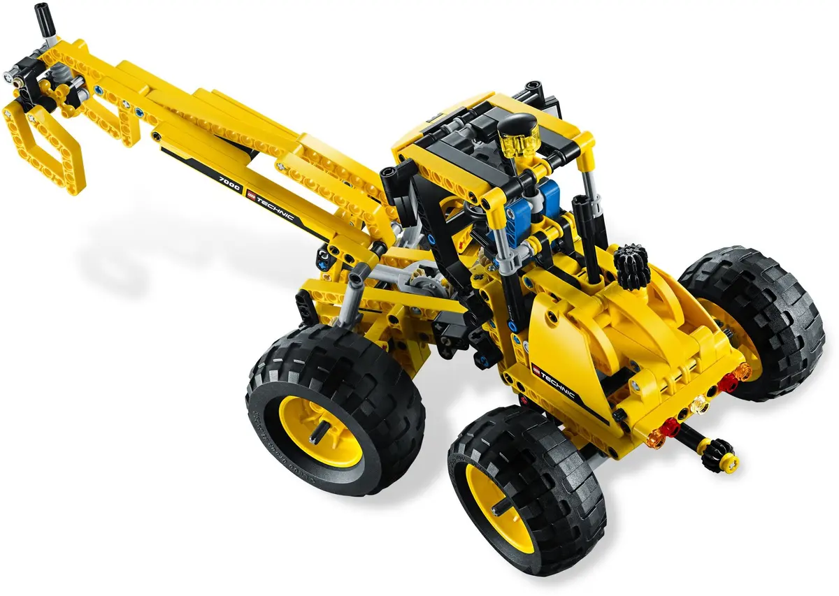 LEGO Technic 8069 Backhoe Loader set, image 11