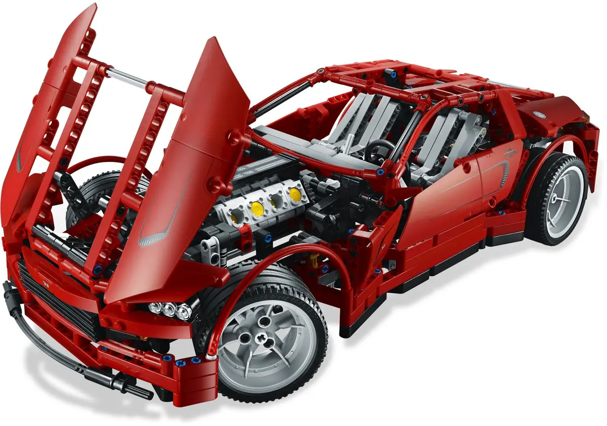 LEGO Technic 8070 Super Car set, image 14