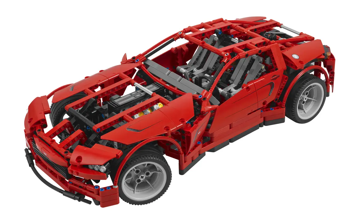 LEGO Technic 8070 Super Car set, image 3