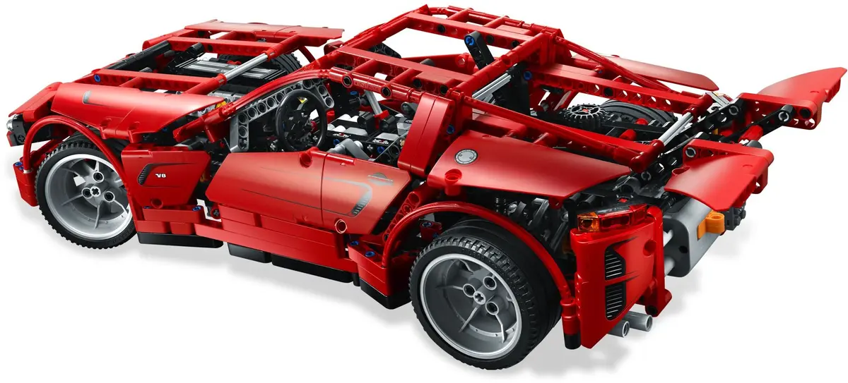 LEGO Technic 8070 Super Car set, image 16