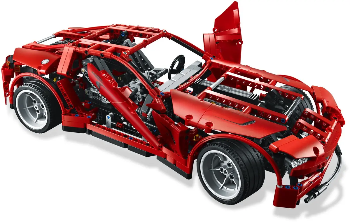 LEGO Technic 8070 Super Car set, image 15