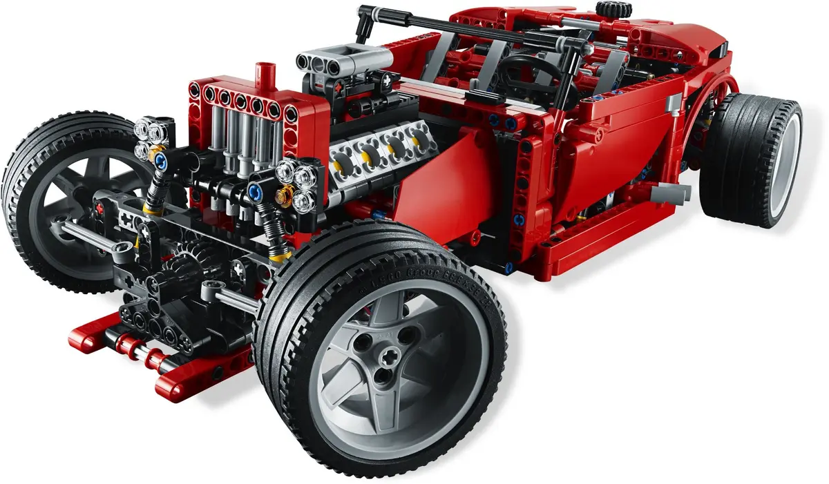 LEGO Technic 8070 Super Car set, image 17