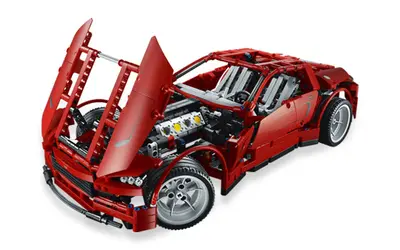 LEGO Technic 8070 Super Car set, image 9