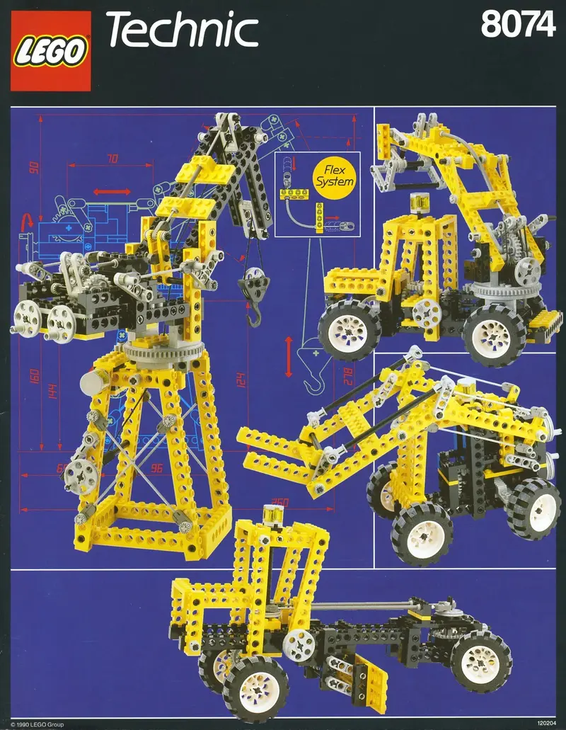 LEGO Technic 8074 Universal Set with Flex System set