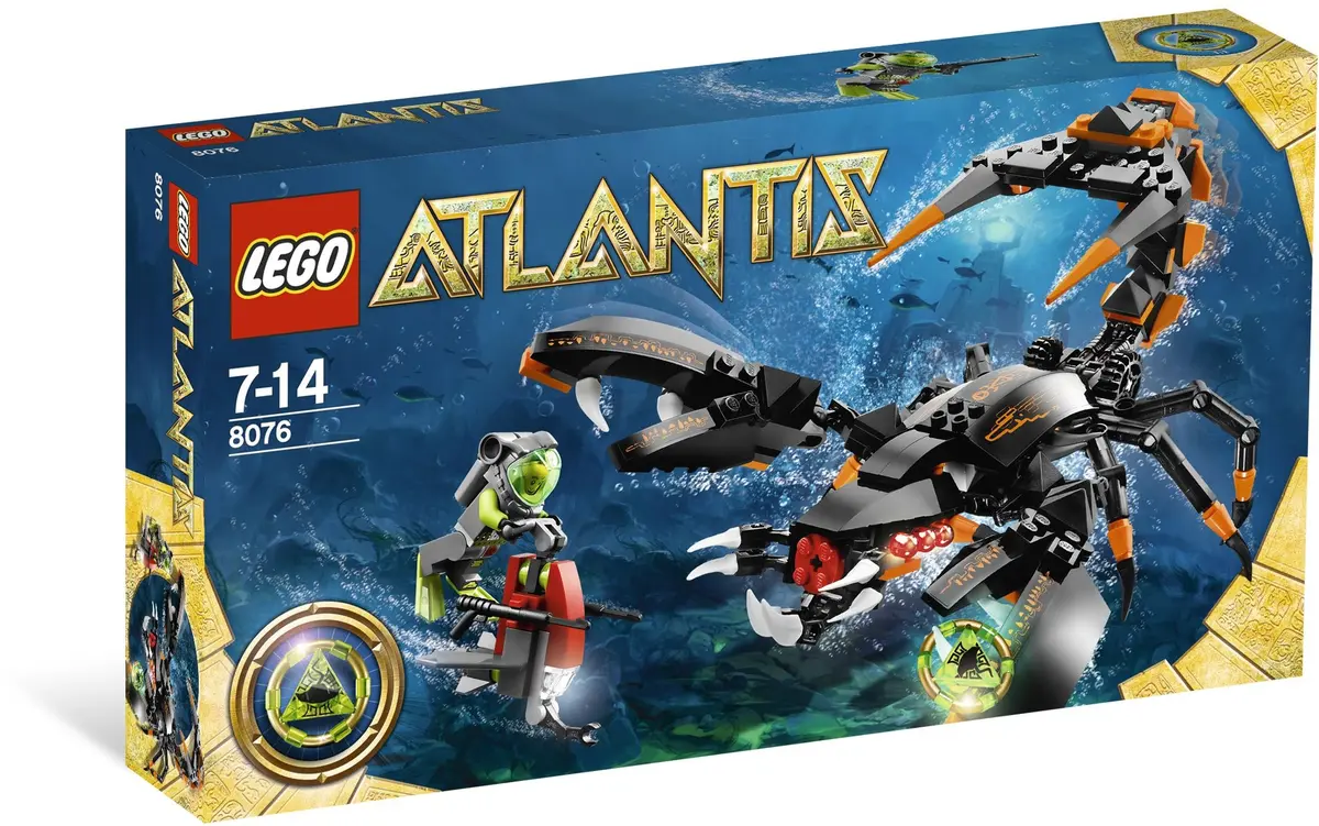 LEGO Atlantis 8076 Deep Sea Striker set, image 9