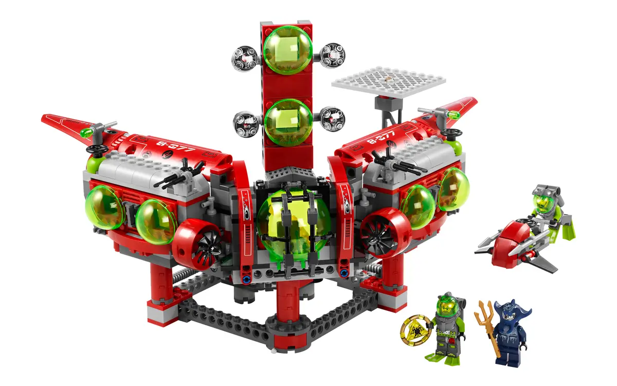 LEGO Atlantis 8077 Atlantis Exploration HQ set, image 3