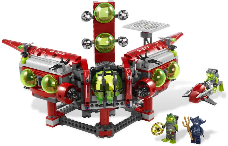 LEGO Atlantis 8077 Atlantis Exploration HQ set